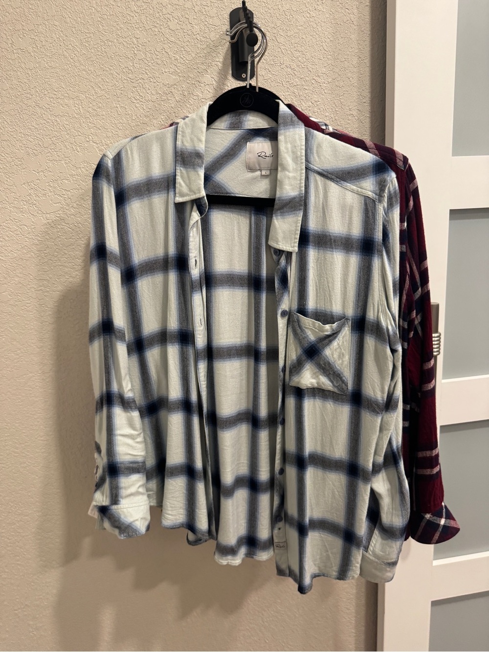 Rails Women's Plaid Button-Down Shirts size L (+++ALL 3️⃣✔️) - Picture 4 of 12